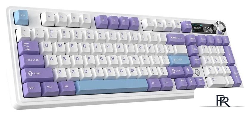 Клавиатура Ajazz AK980 V2 (фиолетовый/белый/синий, Ajazz Gift) - Изображение №4 — Интернет-магазин ПроЗаказ