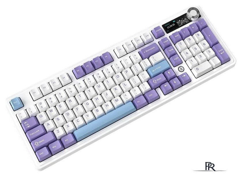 Клавиатура Ajazz AK980 V2 (фиолетовый/белый/синий, Ajazz Gift) - Изображение №5 — Интернет-магазин ПроЗаказ