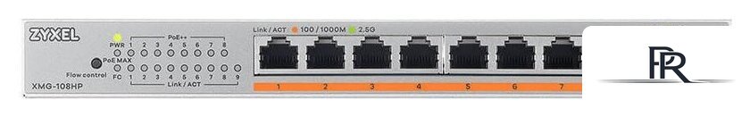 Неуправляемый коммутатор Zyxel XMG-108HP - Изображение №1 — Интернет-магазин ПроЗаказ