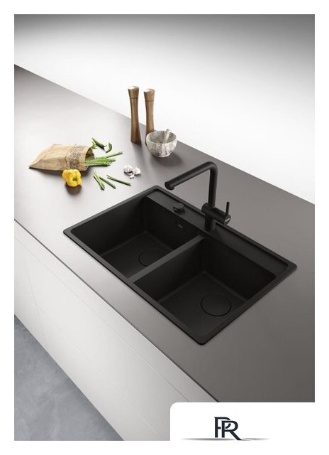 Кухонная мойка Franke Maris MRG 620-35-35 114.0693.518 (матовый черный) - Изображение №2 — Интернет-магазин ПроЗаказ
