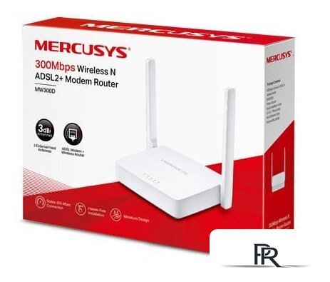 Беспроводной DSL-маршрутизатор Mercusys MW300D - Изображение №4 — Интернет-магазин ПроЗаказ