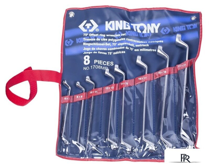 Набор ключей King Tony 1708MR (8 предметов) - Изображение №1 — Интернет-магазин ПроЗаказ