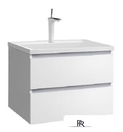  Belux Тумба под умывальник Фаворит НП 65-02 (1 белый глянцевый) - Изображение №1 — Интернет-магазин ПроЗаказ