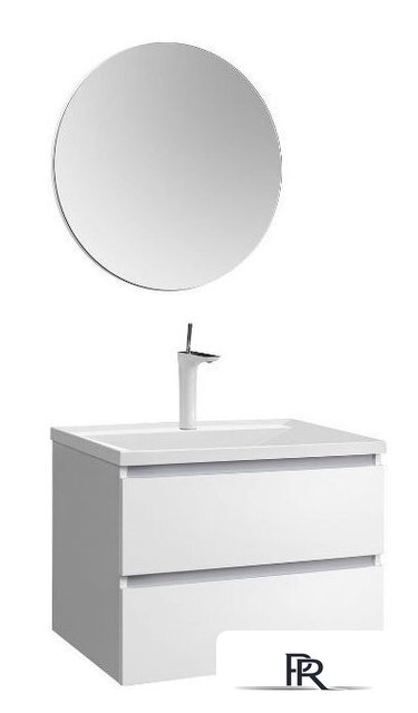  Belux Тумба под умывальник Фаворит НП 65-02 (1 белый глянцевый) - Изображение №2 — Интернет-магазин ПроЗаказ