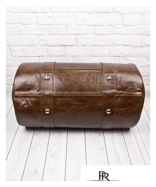 Дорожная сумка Carlo Gattini Premium Faenza 4033-02 (коричневый) - Изображение №5 — Интернет-магазин ПроЗаказ