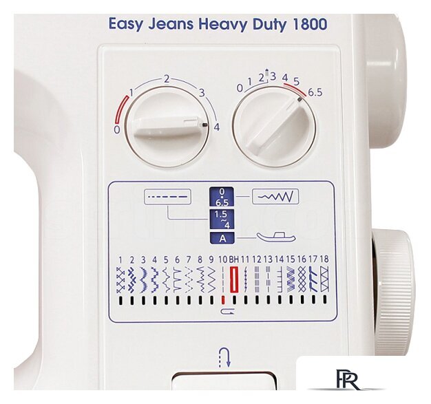 Электромеханическая швейная машина Janome Easy Jeans Heavy Duty 1800 - Изображение №2 — Интернет-магазин ПроЗаказ