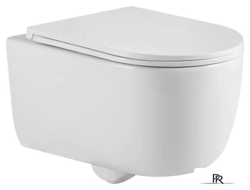 Унитаз подвесной Berges Wasserhaus Tornas Rimless + Atom 410 АТ-043331 (с кнопкой Atom белый) - Изображение №3 — Интернет-магазин ПроЗаказ