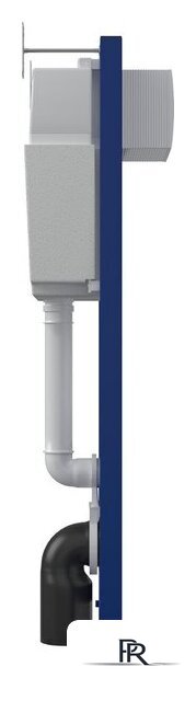 Унитаз подвесной Berges Wasserhaus Tornas Rimless + Atom 410 АТ-043331 (с кнопкой Atom белый) - Изображение №9 — Интернет-магазин ПроЗаказ