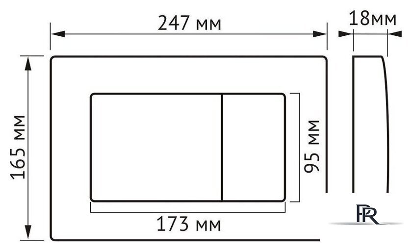 Унитаз подвесной Berges Wasserhaus Tornas Rimless + Atom 410 АТ-043331 (с кнопкой Atom белый) - Изображение №18 — Интернет-магазин ПроЗаказ