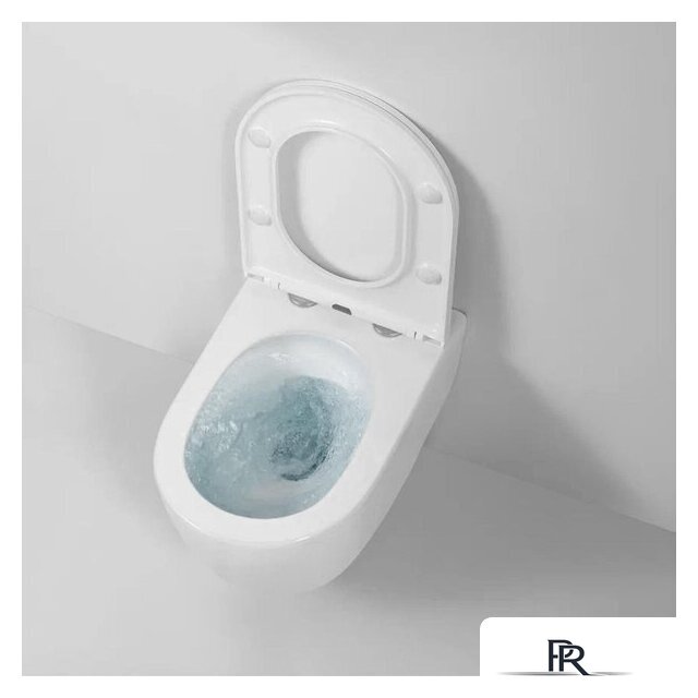 Унитаз подвесной Berges Wasserhaus Tornas Rimless + Atom 410 АТ-043331 (с кнопкой Atom белый) - Изображение №11 — Интернет-магазин ПроЗаказ