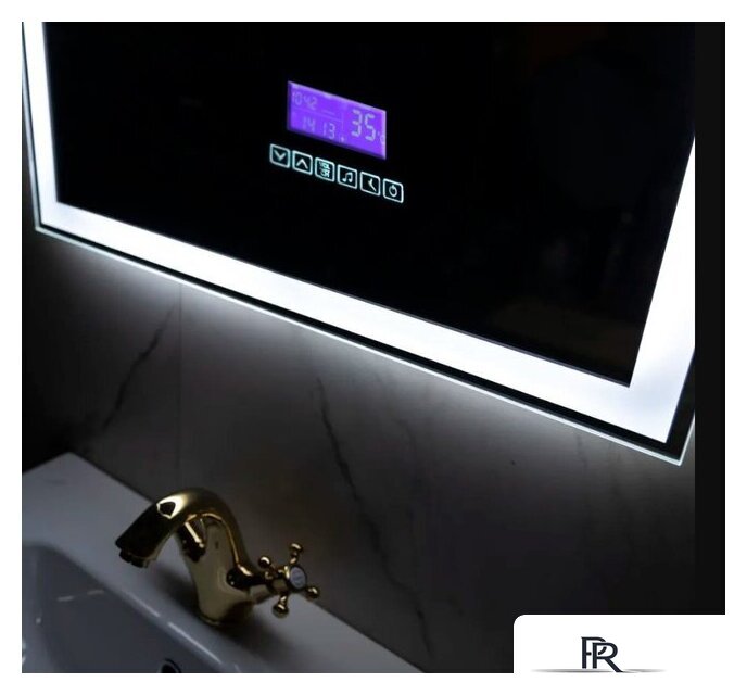  Пекам Зеркало Greta 80x90 greta-80x90MP (с подсветкой, с многофункциональной панелью, подогрев) - Изображение №12 — Интернет-магазин ПроЗаказ