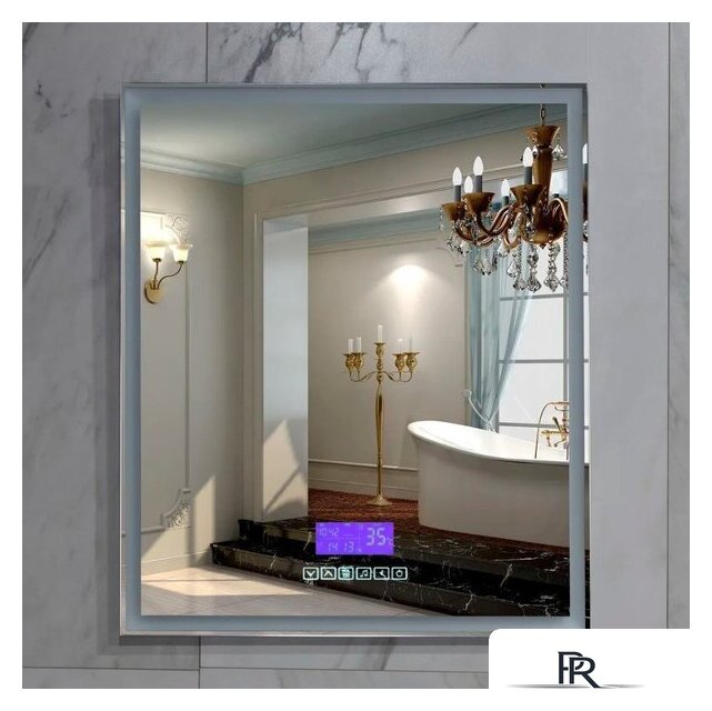  Пекам Зеркало Greta 80x90 greta-80x90MP (с подсветкой, с многофункциональной панелью, подогрев) - Изображение №3 — Интернет-магазин ПроЗаказ