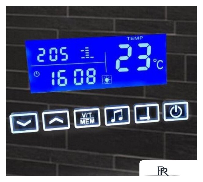  Пекам Зеркало Greta 80x90 greta-80x90MP (с подсветкой, с многофункциональной панелью, подогрев) - Изображение №8 — Интернет-магазин ПроЗаказ