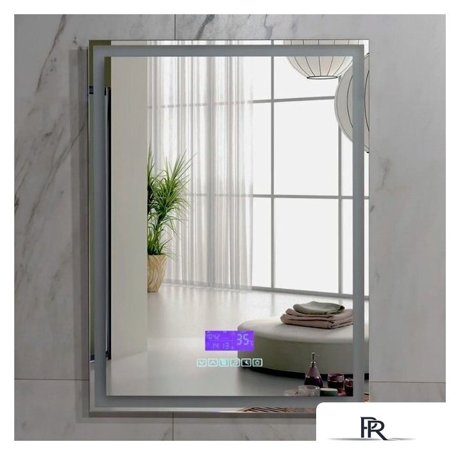  Пекам Зеркало Greta 80x90 greta-80x90MP (с подсветкой, с многофункциональной панелью, подогрев) - Изображение №15 — Интернет-магазин ПроЗаказ