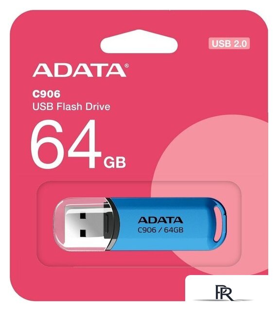 USB Flash ADATA C906 64GB (синий) - Изображение №3 — Интернет-магазин ПроЗаказ