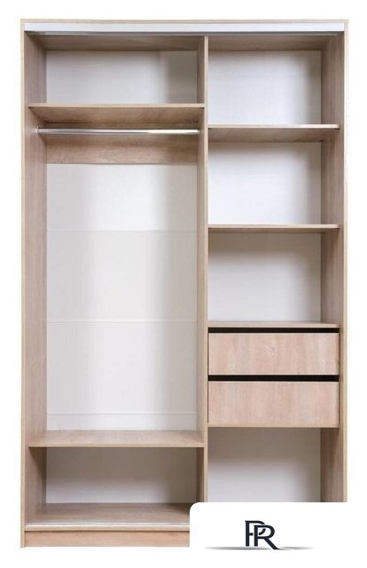 Шкаф-купе Рэйгрупп 158450 TTX Elgon РГ-04.03 (дуб торонто/дуб торонто/хром) - Изображение №2 — Интернет-магазин ПроЗаказ