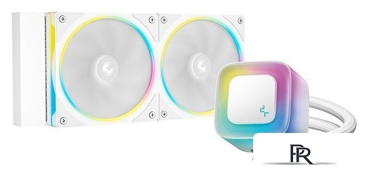 Система жидкостного охлаждения для процессора DeepCool LE240 PRO WH R-LE240PRO-WHAMMC-G-1 - Изображение №1 — Интернет-магазин ПроЗаказ