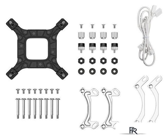 Система жидкостного охлаждения для процессора DeepCool LE240 PRO WH R-LE240PRO-WHAMMC-G-1 - Изображение №5 — Интернет-магазин ПроЗаказ