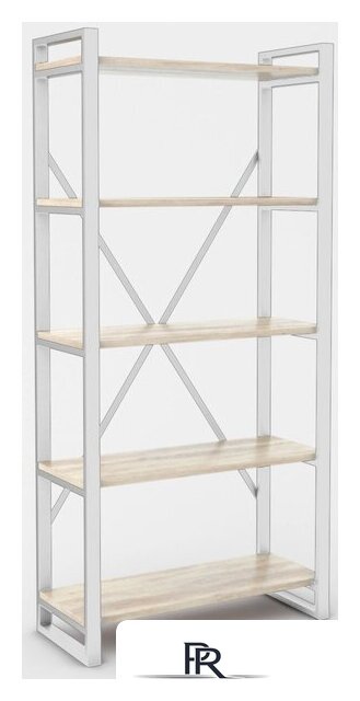 Стеллаж Hype Mebel Стандарт-2 50x170 (белый/древесина белая) - Изображение №1 — Интернет-магазин ПроЗаказ