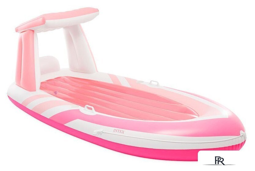 Надувной матрас для плавания Intex Pink Paradise 257х135 см 57804 - Изображение №1 — Интернет-магазин ПроЗаказ