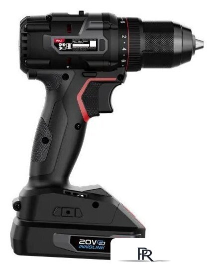 Ударная дрель-шуруповерт Deli EDE-CZ20-2 (без АКБ) - Изображение №3 — Интернет-магазин ПроЗаказ