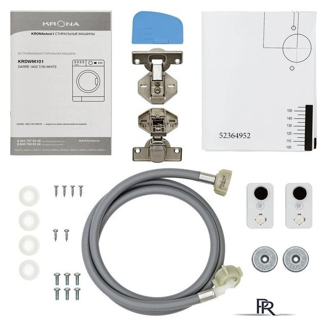 Стирально-сушильная машина Krona Darre 1400 7/5K White - Изображение №10 — Интернет-магазин ПроЗаказ