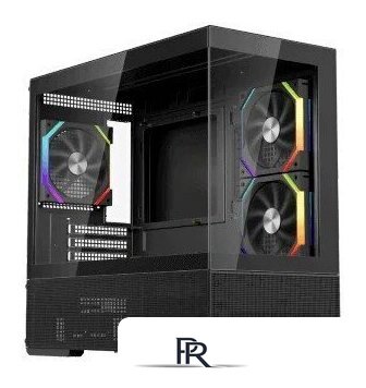 Корпус 1stPlayer CV6 ARGB CV6-BK-2FAR-2FH7R-1FH7 (черный) - Изображение №1 — Интернет-магазин ПроЗаказ