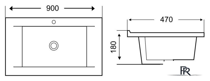 Умывальник WeltWasser Deilbach 7505-90 - Изображение №4 — Интернет-магазин ПроЗаказ
