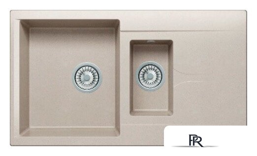 Кухонная мойка Polygran Brig-870 (серый 14) - Изображение №1 — Интернет-магазин ПроЗаказ