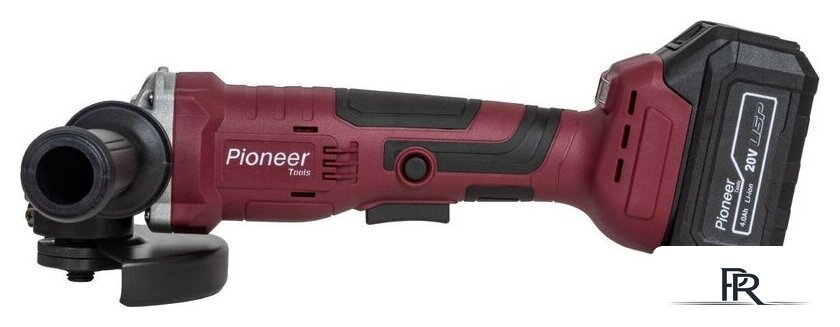 Угловая шлифмашина Pioneer Tools Master AG-M20V-125-01B USP (с 1-им АКБ, кейс) - Изображение №3 — Интернет-магазин ПроЗаказ