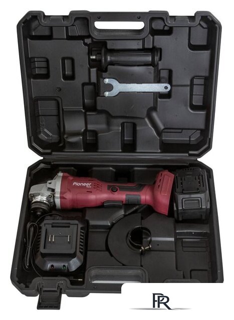 Угловая шлифмашина Pioneer Tools Master AG-M20V-125-01B USP (с 1-им АКБ, кейс) - Изображение №1 — Интернет-магазин ПроЗаказ