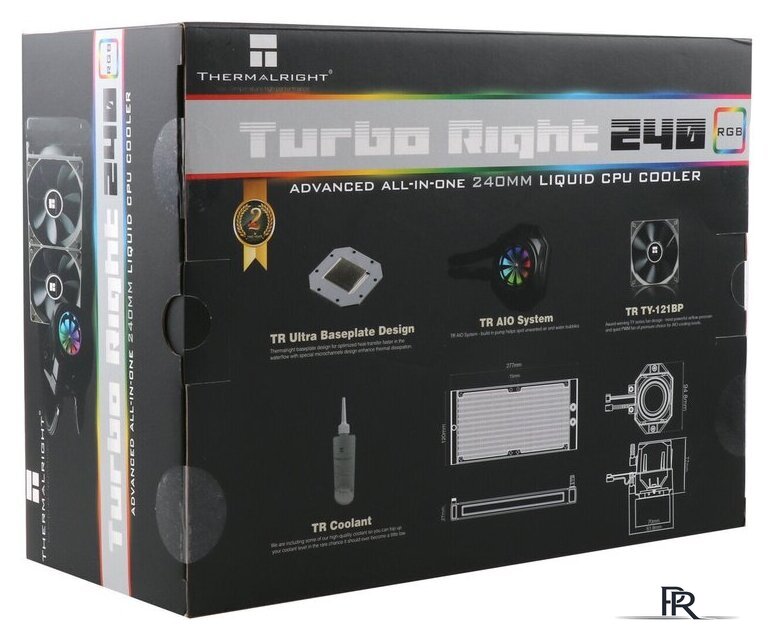 Система жидкостного охлаждения для процессора Thermalright Turbo Right 240 - Изображение №11 — Интернет-магазин ПроЗаказ