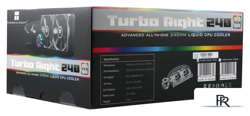 Система жидкостного охлаждения для процессора Thermalright Turbo Right 240 - Изображение №10 — Интернет-магазин ПроЗаказ