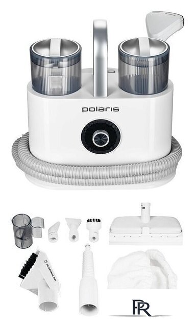 Пылесос Polaris PCW 1445 Steam Clean Pro (белый) - Изображение №4 — Интернет-магазин ПроЗаказ