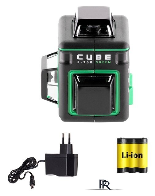 Лазерный нивелир ADA Instruments Cube 3-360 Green Basic Edition А00560 - Изображение №10 — Интернет-магазин ПроЗаказ