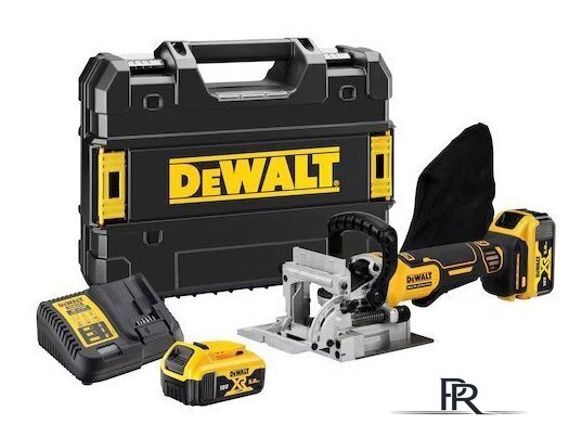 Шпоночный (ламельный) фрезер DeWalt DCW682P2 (с 2-мя АКБ, кейс) - Изображение №1 — Интернет-магазин ПроЗаказ