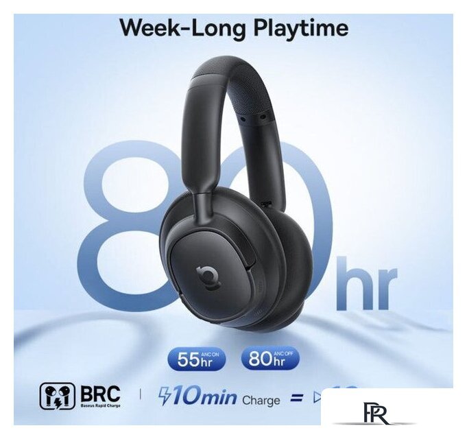 Наушники Baseus Bass BH1 NC (черный) - Изображение №4 — Интернет-магазин ПроЗаказ