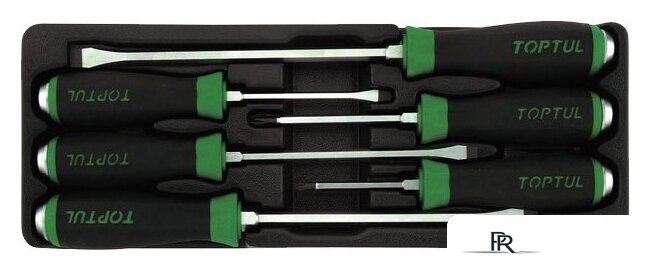 Набор отверток Toptul GAAT0601 6 предметов - Изображение №1 — Интернет-магазин ПроЗаказ