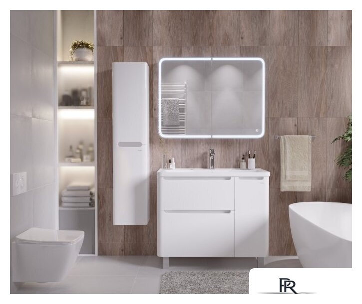  Grossman Тумба под умывальник Адель 90 см напольная (белый) - Изображение №3 — Интернет-магазин ПроЗаказ