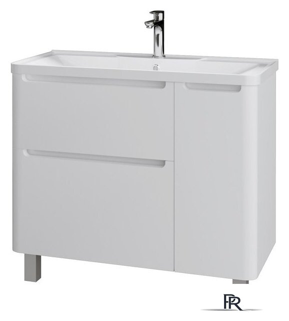  Grossman Тумба под умывальник Адель 90 см напольная (белый) - Изображение №1 — Интернет-магазин ПроЗаказ