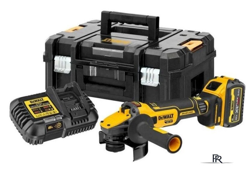 Угловая шлифмашина DeWalt DCG409VST1 (с 1-им АКБ, кейс) - Изображение №1 — Интернет-магазин ПроЗаказ