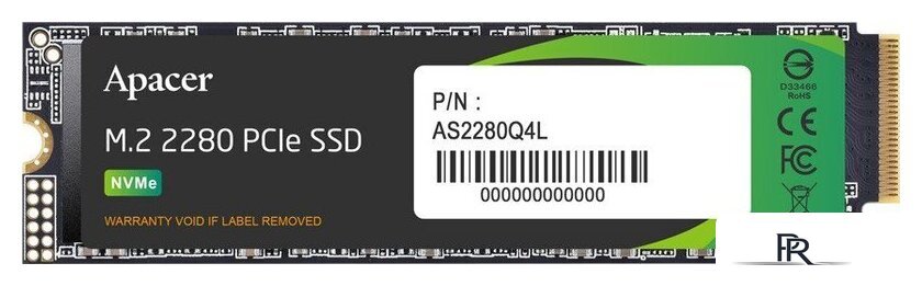 SSD Apacer AS2280Q4L 256GB AP256GAS2280Q4L - Изображение №1 — Интернет-магазин ПроЗаказ
