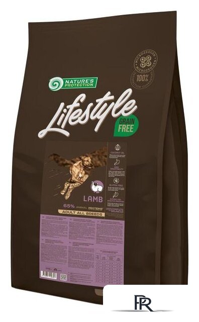 Сухой корм для собак Nature's Protection Lifestyle Grain Free Adult Lamb 10 кг - Изображение №1 — Интернет-магазин ПроЗаказ