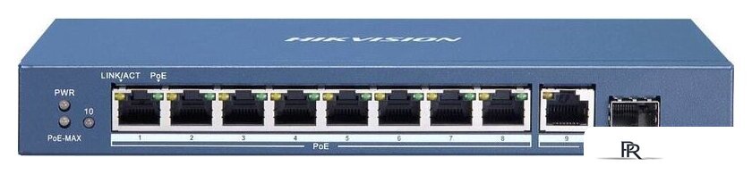 Неуправляемый коммутатор Hikvision DS-3E0510P-E/M - Изображение №1 — Интернет-магазин ПроЗаказ
