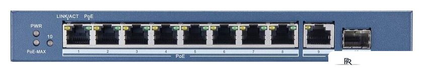 Неуправляемый коммутатор Hikvision DS-3E0510P-E/M - Изображение №2 — Интернет-магазин ПроЗаказ