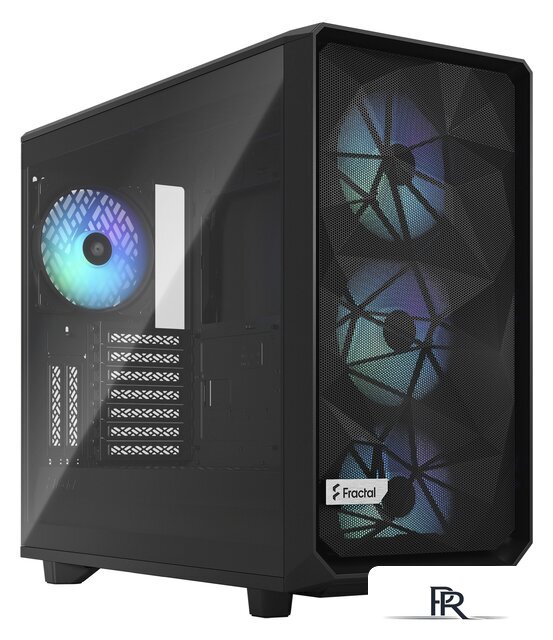 Корпус Fractal Design Meshify 2 RGB Black TG Light tint FD-C-MES2A-06 - Изображение №1 — Интернет-магазин ПроЗаказ