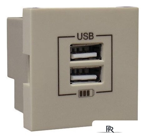 Розетка USB Efapel 45439 SPE - Изображение №1 — Интернет-магазин ПроЗаказ