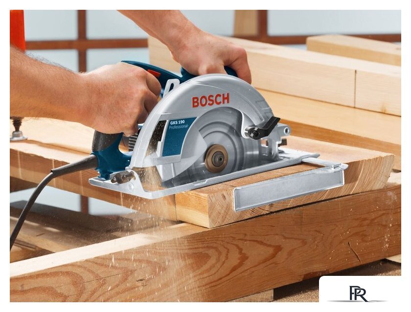Дисковая (циркулярная) пила Bosch GKS 190 Professional [0601623000] - Изображение №3 — Интернет-магазин ПроЗаказ