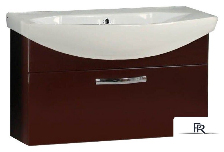  Акватон Ария 80 Тумба коричневая (1.A141.7.01A.A43.0) - Изображение №1 — Интернет-магазин ПроЗаказ