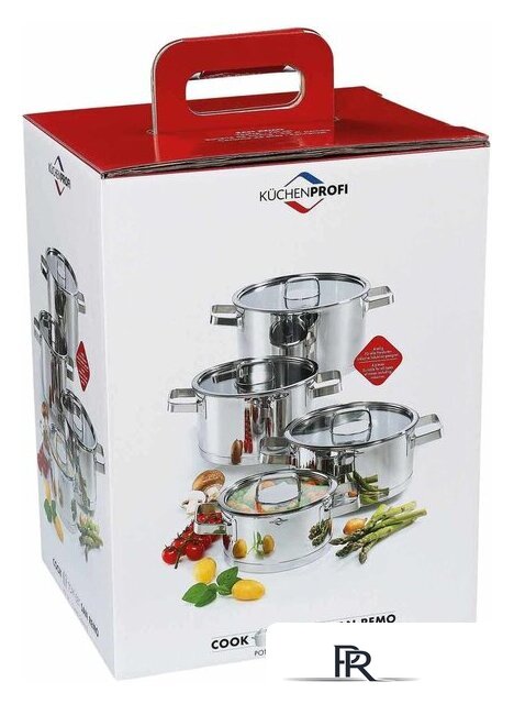 Набор кастрюль Kuchenprofi San Remo Cook 2390002804 - Изображение №2 — Интернет-магазин ПроЗаказ